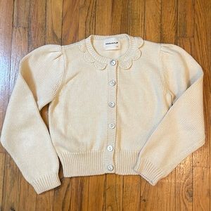 Misha and Puff Ellie Cardigan in Macadamia